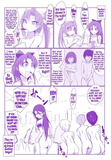 Zenrabu ni Youkoso! | Welcome to the Nudist Club!, English