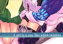 少女は瞬く星のように -A girl is a star like which twinkles.-, 日本語