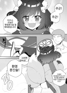 이즈나와 환영분신술, 한국어