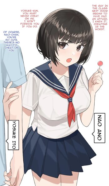 Uraomote ga Aru Kanojo, English