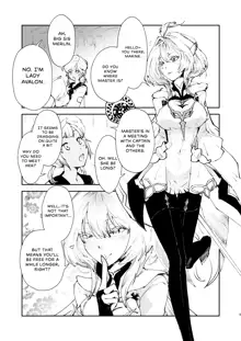 Chikyuu Saigo no Succubus ga Chaldea de Yarakasu Hon, English