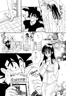 Goku x Chichi short comic collection to one, 日本語