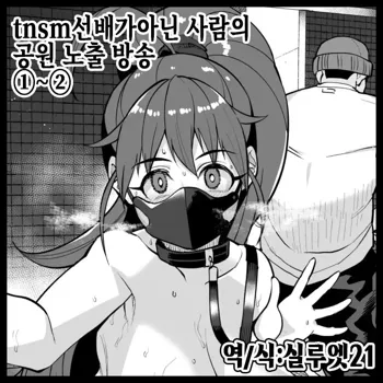 tnsm Senpai ja Nai Hito no Kouen Roshutsu Haishin | tnsm선배가 아닌 사람의 공원 노출 방송, 한국어