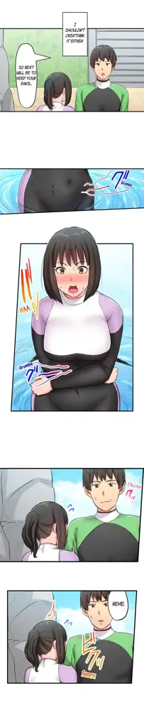 Blooming Summer Making Her Cum in Her Tight Wetsuit, English