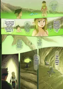 Fel to Mana no Mori -Taieki de Tairyoku Kaifuku sasetekureru Bakunyuu Healer Elf- | Fel and the Forest of Mana -The big titty elf healer recovers my stamina with her bodily fluids-, English