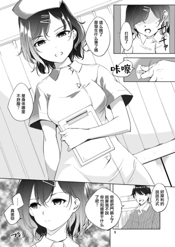 Higuchi Madoka Nurse Cosplay Manga, 中文