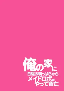 俺の家に日曜の朝っぱらからメイドロボがやってきた, 日本語