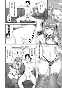 Papakatsu! Moshi Papakatsu Aite ga Jitsu wa Zenin Musume no Tomodachi dattara Ch. 7, 中文