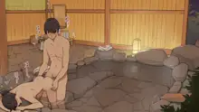 Onsen Ryokou nite Rotenburo-tsuki Kyakushitsu de Sex suru Futari | A Couple on Vacation Having Sex in the Outdoor Bath, English