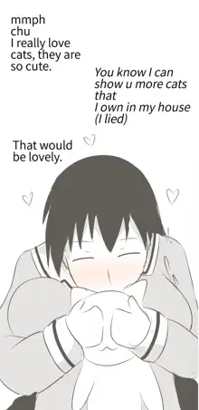 Azumanga NTR Ngentot, Sakaki's dirty secret, English