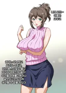 Mama wa Nama Onahole ~Kyouko wa Musuko Senyou Sei Gangu~, 한국어