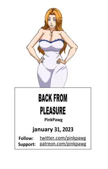 Back From Pleasure, English