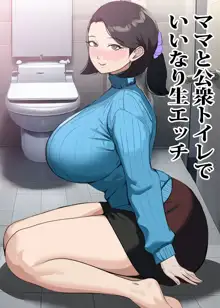 ママと公衆トイレでいいなり生エッチ, 日本語