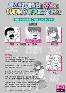 Mob Chara ni Tensei Shite Isekai de Suki Houdai Ikite Iku! | 엑스트라 캐릭터로 전생하고 이세계에서 제멋대로 살아간다!, 한국어