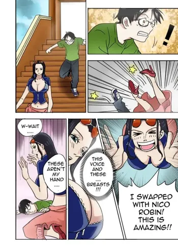 Nico Robin Body Swap Experience, English