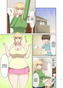 Kinpatsu Oba-san no Suiminkan | My blonde aunt. Sleep rape, English