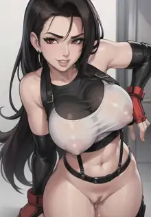 Tifa Lockhart - test on different styles and poses, 日本語