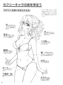 セクシーなキャラクターの描き方, 日本語