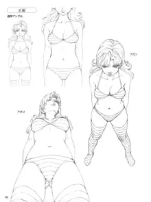 セクシーなキャラクターの描き方, 日本語