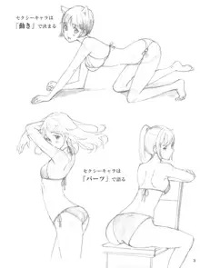 セクシーなキャラクターの描き方, 日本語