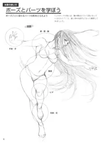 セクシーなキャラクターの描き方, 日本語