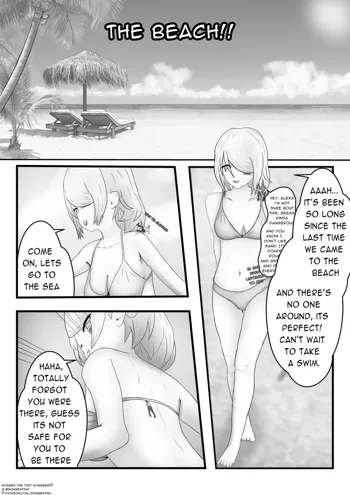 Alexia's Beach Episode, English