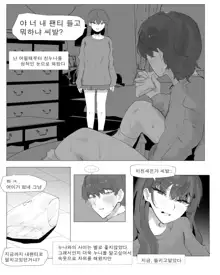 친누나한테 펨돔조교 당하는 만화, 한국어