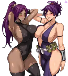 Yoruichi & Yuzuriha, 日本語