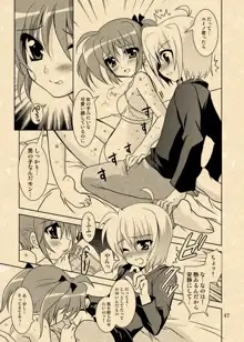 ユーノ×なのは漫画二連発, 日本語