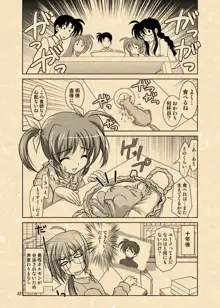 ユーノ×なのは漫画二連発, 日本語