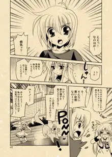 ユーノ×なのは漫画二連発, 日本語