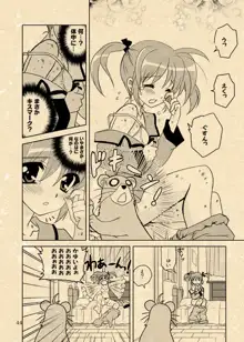 ユーノ×なのは漫画二連発, 日本語