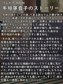 くっそ生意気なでかちちメ●ガキ姪っ子オ●ホ・牛垣寧音子, 日本語