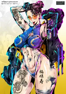 2023 Chun-Li Street Fighter 6 Gumroad Rewards, 日本語