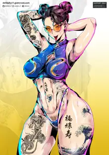 2023 Chun-Li Street Fighter 6 Gumroad Rewards, 日本語