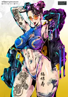 2023 Chun-Li Street Fighter 6 Gumroad Rewards, 日本語