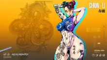 2023 Chun-Li Street Fighter 6 Gumroad Rewards, 日本語