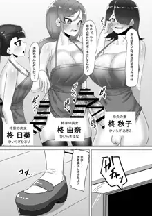 男の娘パパとフタナリ家族の大乱交パーティー!?, 日本語