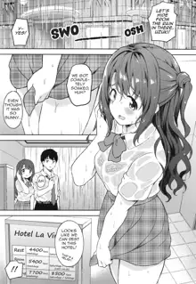 Uzuki to LoveHo de Amayadori | Hiding from the rain in a love hotel with Uzuki, English