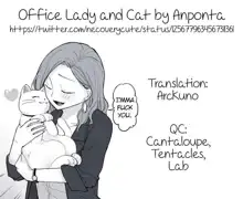 OL no Onee-san to Neko no Hanashi | Office Lady and Cat, English