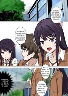 Possessing Sakurajima Mai and Cucking Her Lover (decensored), English