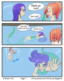 A Siren's Tail, English