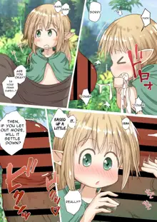 Elf Musume-san ga Orc-san ni Gokubuto Ochinchin o Nejikomareru Ohanashi | Elf Girl Gets Screwed By The Big Dick Orc, English