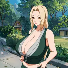 Tsunade renders, 日本語