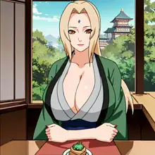 Tsunade renders, 日本語