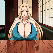 Tsunade renders, 日本語