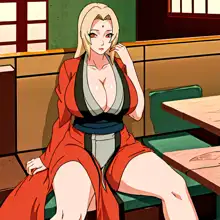 Tsunade renders, 日本語