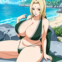 Tsunade renders, 日本語