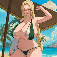 Tsunade renders, 日本語