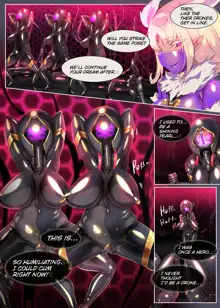 熱血女装少年ヒーローのキミがメンヘラ女にTSしてモブ♀戦闘員に堕ちちる漫画-邪淫TS洗脳トランスモブセントーインR-, English